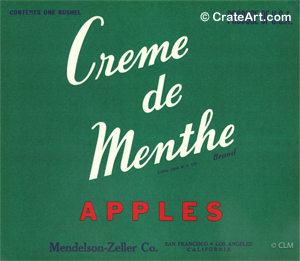CREME DE MENTHE (A)